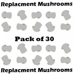 Pack of 30 Replacement Mushrooms